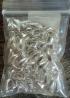 Necklace Pendant Pinch Clip Bail Connector (Silver)- 10 Nos. Pack